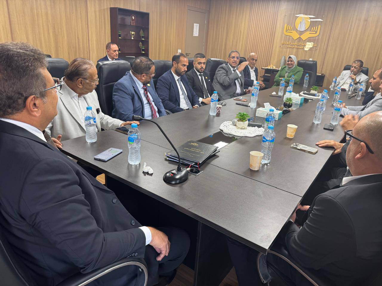 طارق شكري: اتحاد المطورين العقاريين هدف استراتيجي للدورة الجديدة لغرفة التطوير العقاري 1 اجتماع غرفة التطوير العقاري