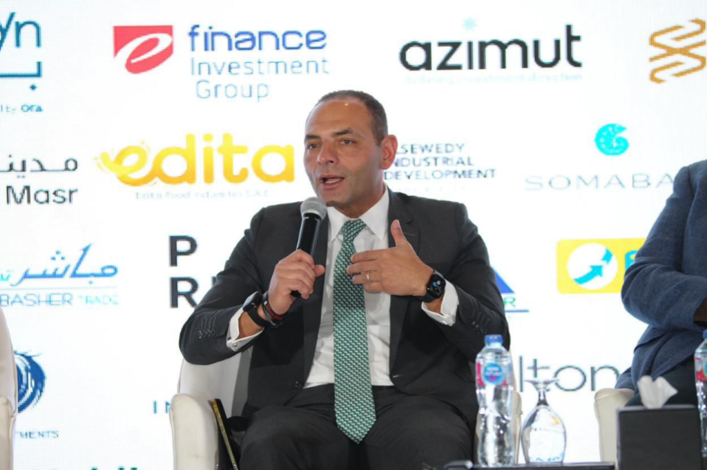رئيس شركة أزيموت مصر: الأصل في دور الدولة التنظيم والرقابة وليس التدخل في البيزنس أحمد أبو السعد، الرئيس التنفيذي لشركة أزيموت مصر