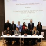 مدينة مصر توقع مذكرة تفاهم مع كلية إدارة الأعمال جامعة كوفنتري لربط التعليم بسوق العمل