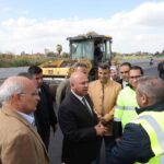 كامل الوزير: طريق شرق الرياح التوفيقي أحد المكونات الرئيسية لمحور بنها دمياط