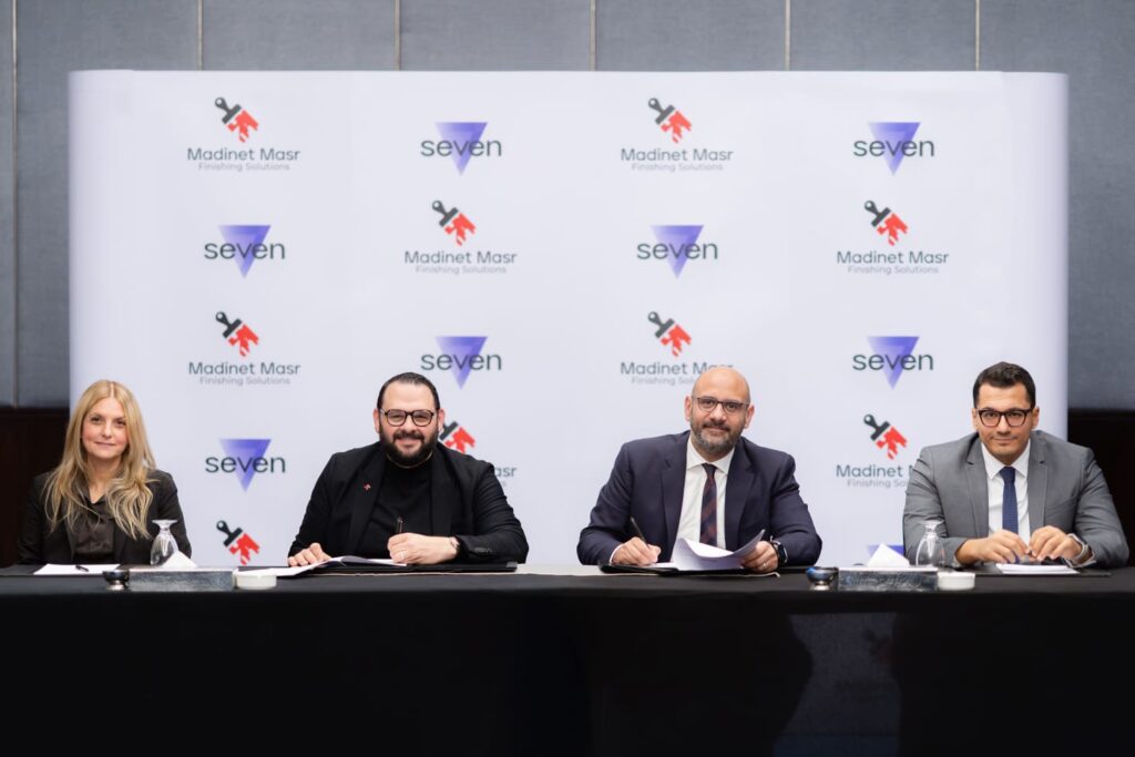 شراكة استراتيجية بين مدينة مصر للتشطيبات وseven لتوفير تمويلات بفترة سداد 5 سنوات