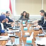 وزيرة الإسكان تبحث مع البنك الأوروبي لإعادة الإعمار فرص الشراكة بمشروعات المرافق