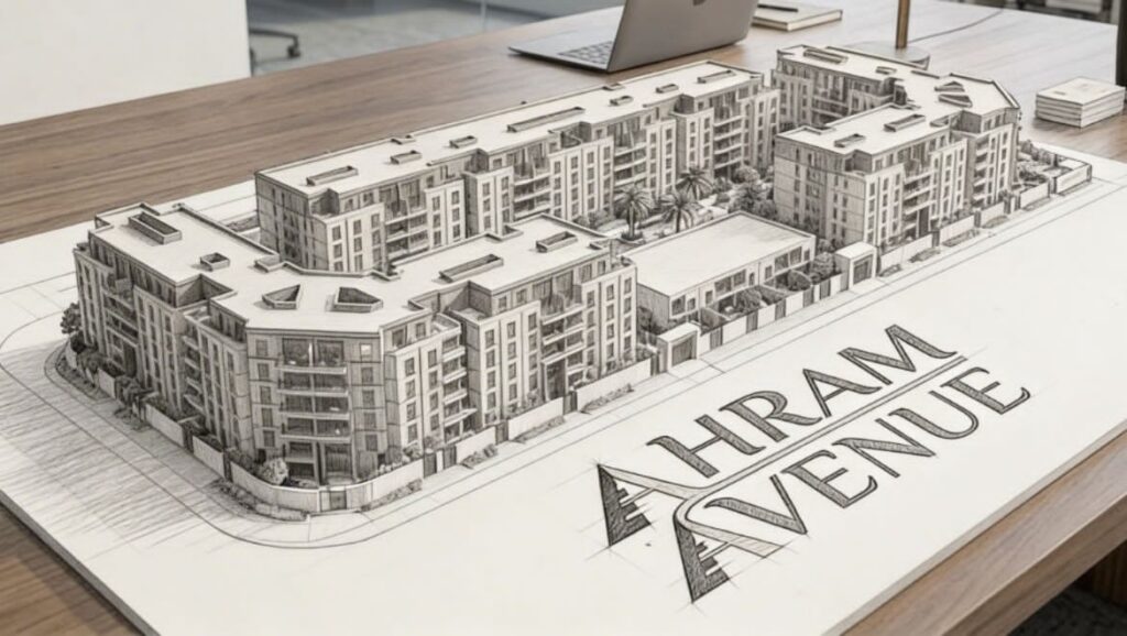 الأهرام العقارية تطلق AHRAM AVENUE بالقاهرة الجديدة IMG 20260329 WA0065