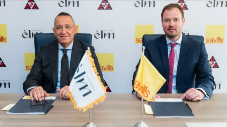 ÈLM للتطوير العقاري تتعاقد مع Savills Egypt لإدارة وتشغيل المركز التجاري بمشروع