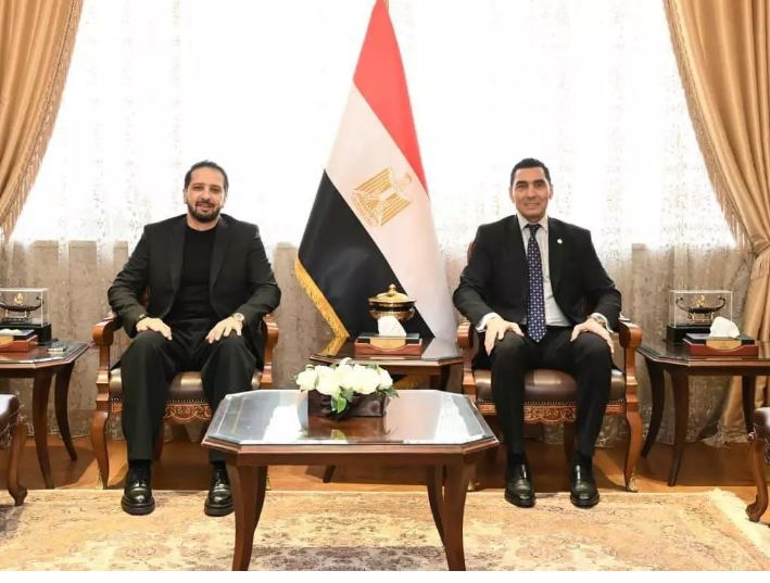 عمرو العدل يبحث مع وزير الشباب تعاون MBG في تنفيذ مبادرات ومشروعات تنمية بناء الإنسان